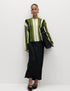 Marks & Spencer "Cotton Rich Striped Crew Neck Jumper"